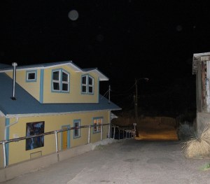 Orb over house