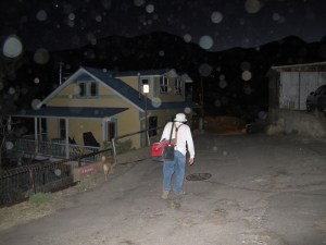 Orbs like walking dog