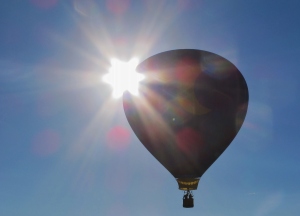Blue Moon hot air balloon pilot Roy Walz photo by Cheyenne MacMasters
