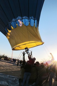 Blue Moon hot air balloon photo by Cheyenne MacMasters